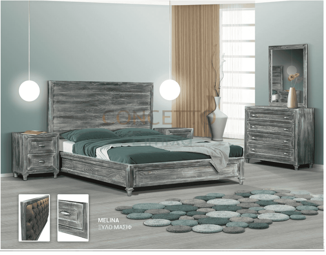 εβε μελινα κρεβ ΣΥΝΘΕΣΗ ΚΡΕΒΑΤΟΚΑΜΑΡΑΣ ΜΑΣΙΦ ΠΕΥΚΟ - Image 1